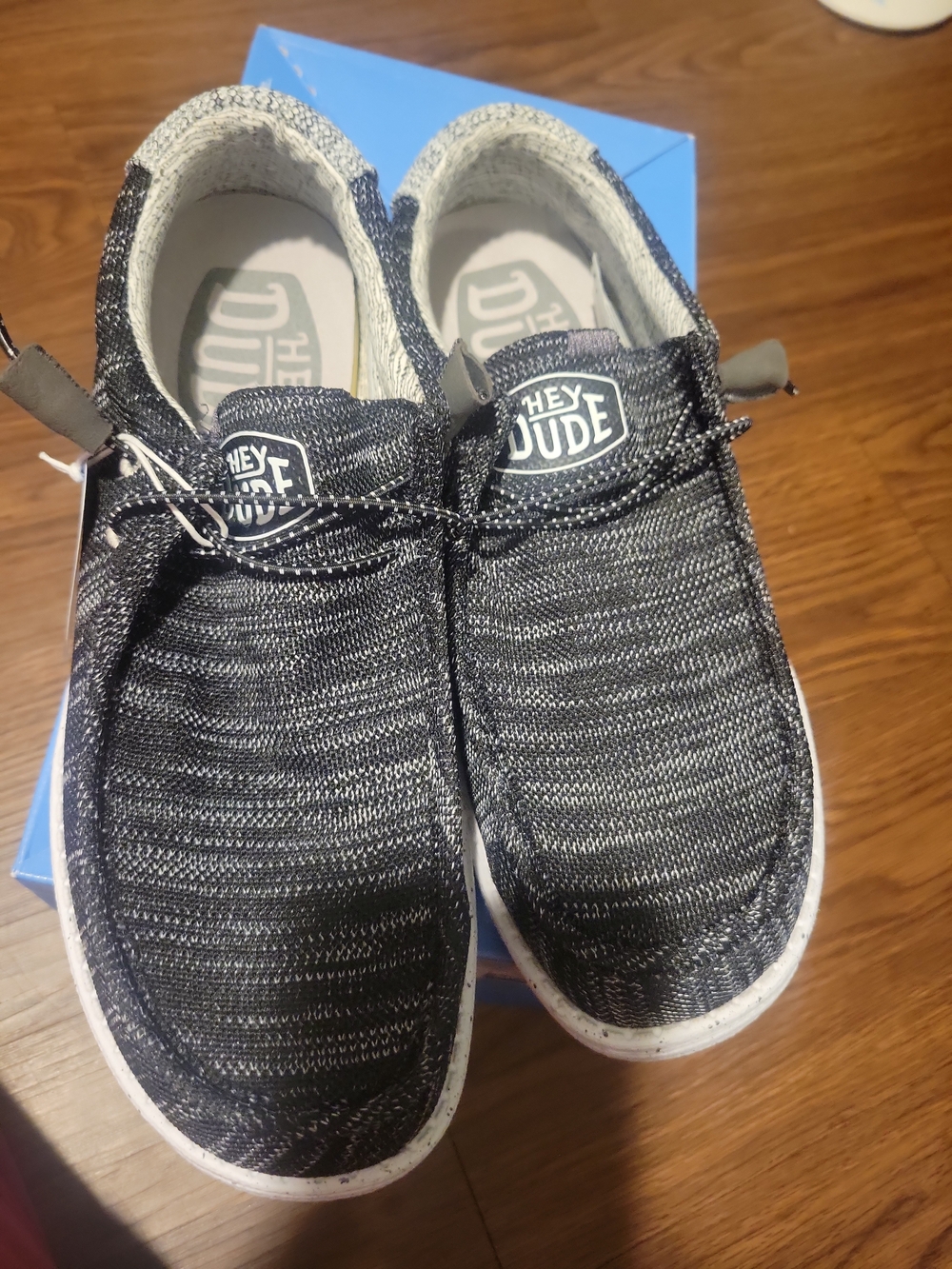 Hey Dude Wally Stretch Mix Meteorite Sz 9M